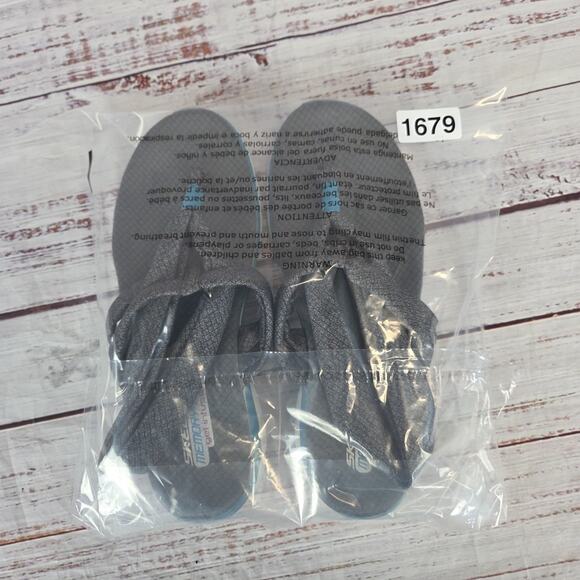 Skechers Shoes Womens Size 8 Dual Lite Memory Foam Gel Flip Flop Sandals - Picture 10 of 10